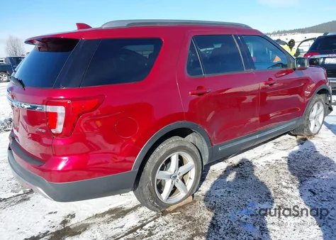 2016 Ford Explorer Xlt из США, поврежденный, VIN 1FM5K8D81GGA47727